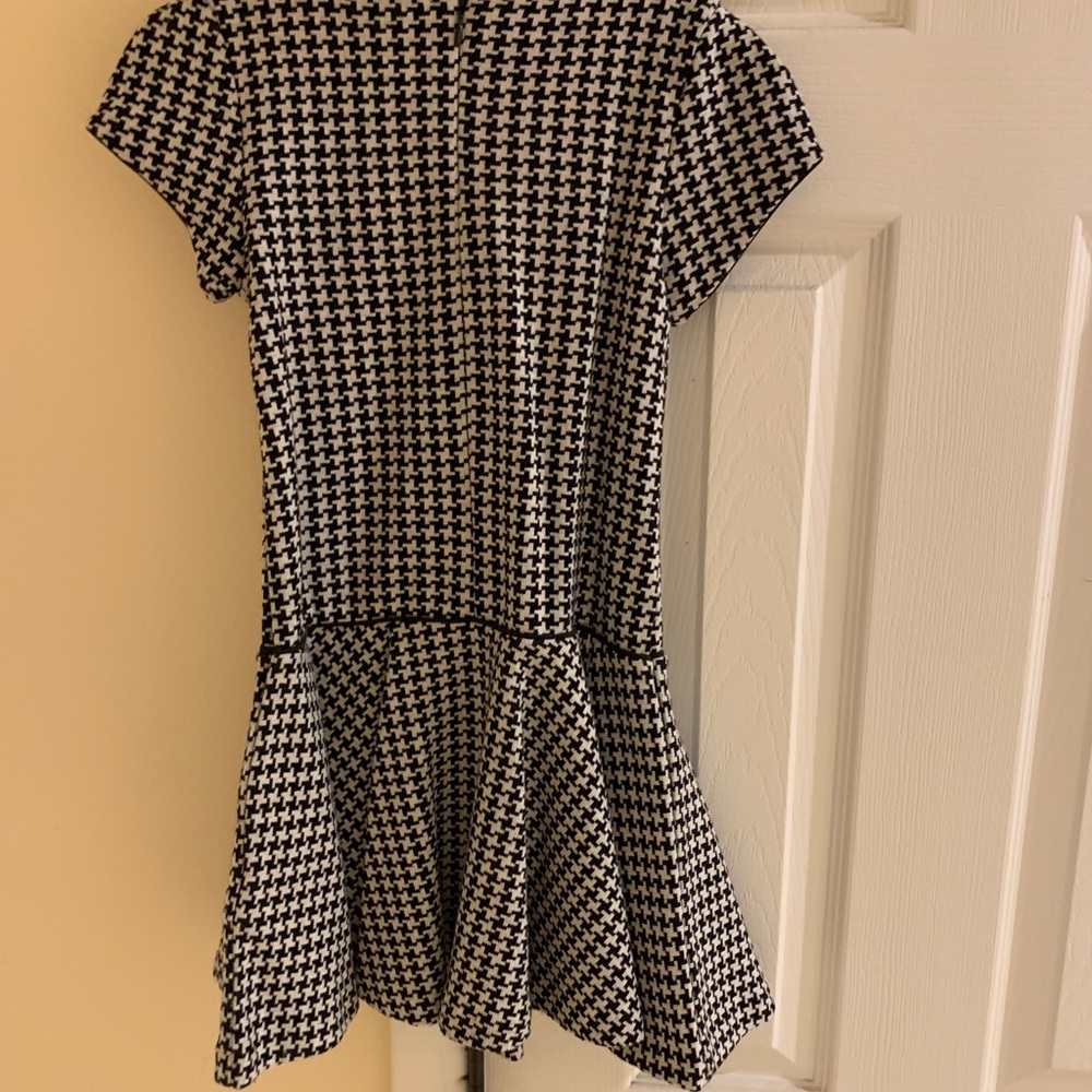 Mayoral black and white dress